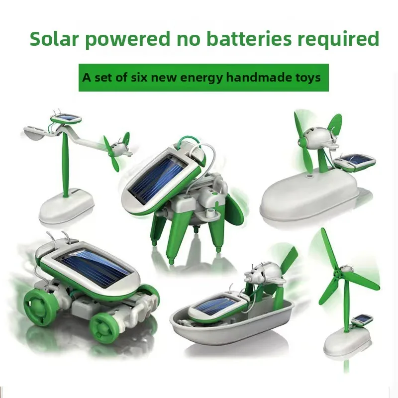 Science Project Robot - Robot Kits 6 in 1 DIY