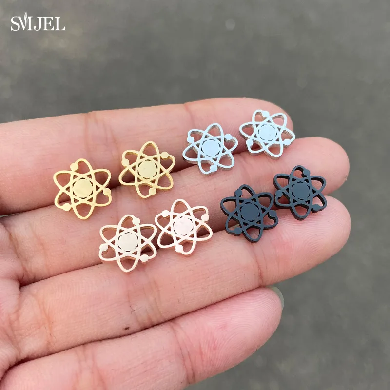 Science Buddies - Punk Stainless Steel Chemistry Atom Shape