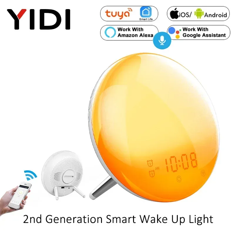 Weather Station Indoor - WiFi Tuya Smart Life Wake Up