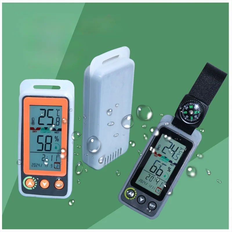 Weather Station Indoor - Outdoor Portable Digital Thermometer Hygrometer Indoor