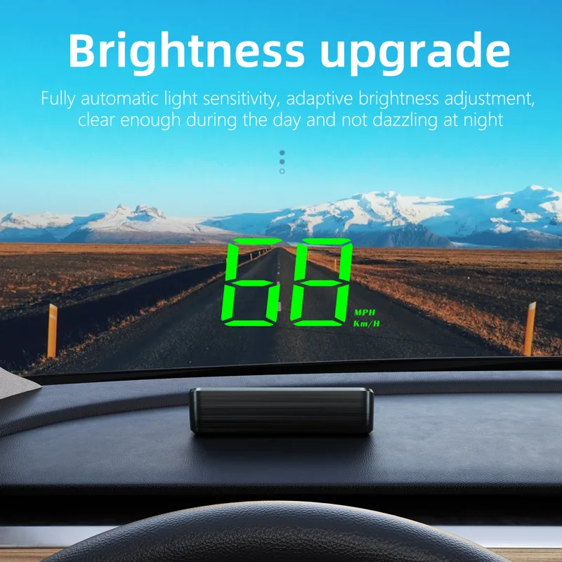 Anemometer Wind Speed - Car Head Up HD Display M2