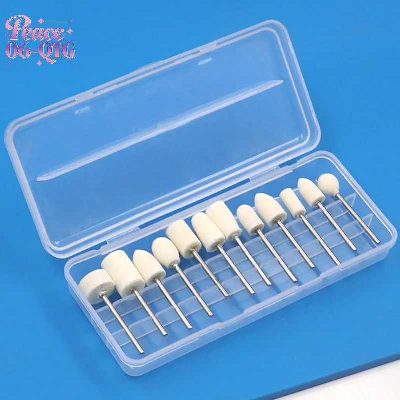 Science Bob - New 12 Pcs Wool Polishing Head