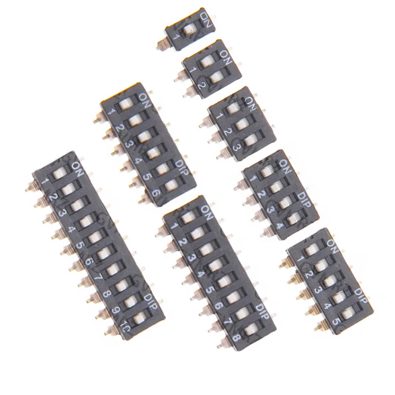 Circuit Snap Kit - 5PCS 2.54mm Pitch Toggle Switch Snap