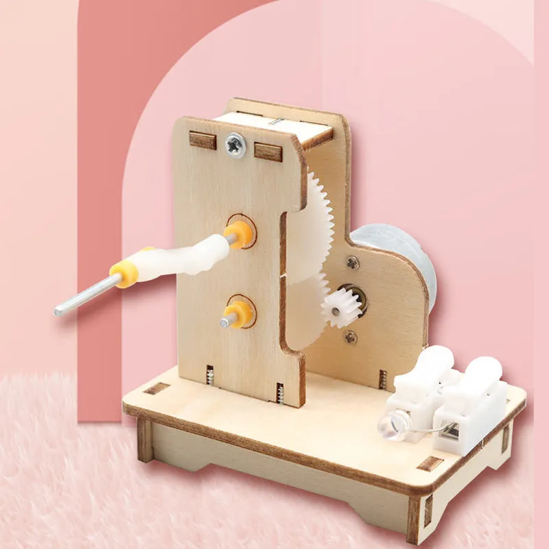 Science Project Diy - DIY Mini Hand Generator DIY Science