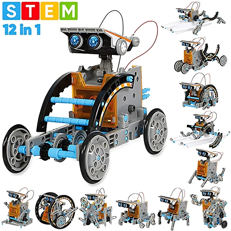 Science Robotics - Solar Robot Building Blocks 12 In