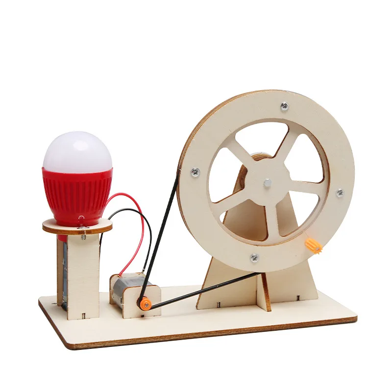 Science Project Diy - Mini DIY Hand Crank Generator Light