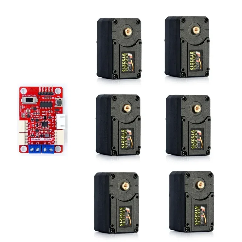 Robot Arm Motor - Feetech STS3215 19KG 7.4V Gear Ratio