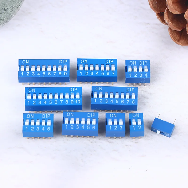 Circuit Snap Kit - 10Pcs 2.54mm DIP Switch Module -