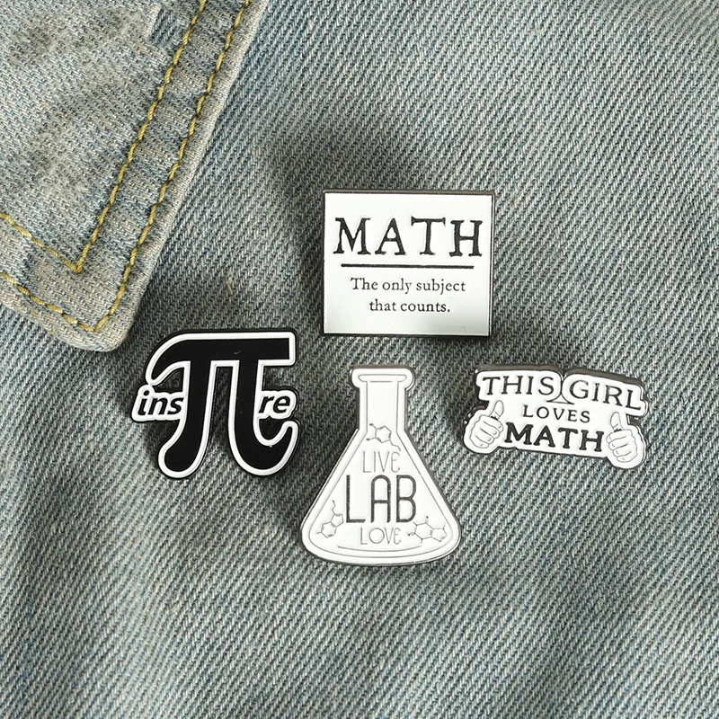 Science Buddies - Wholesale Gift Mathematics Enamel Pin Math