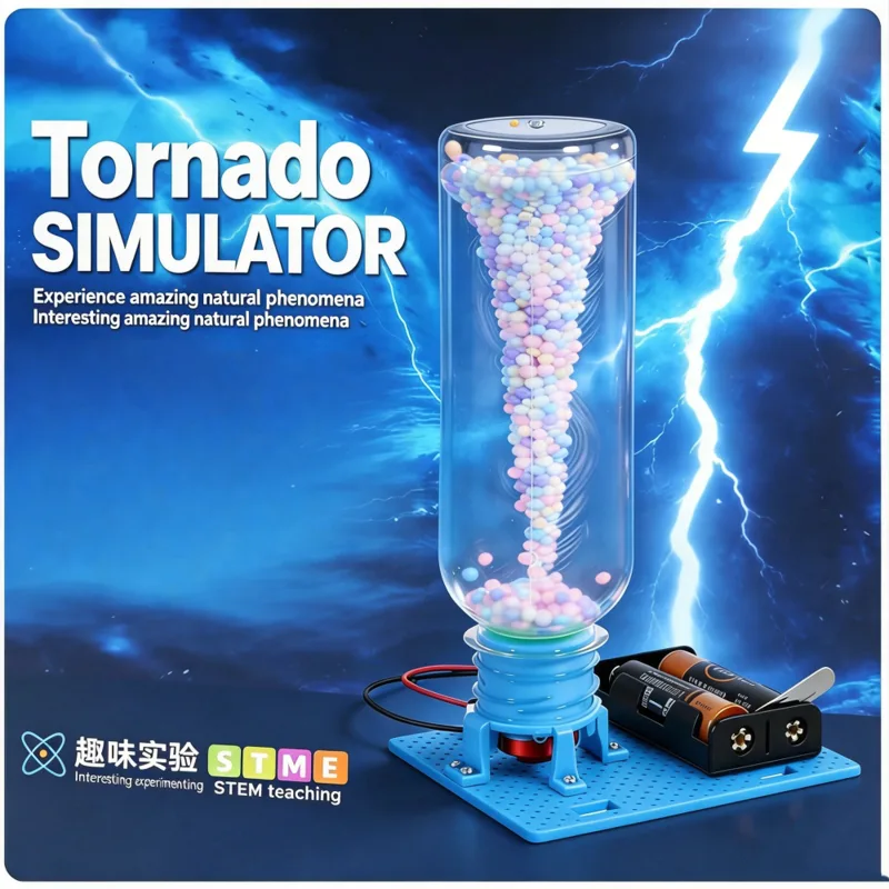 Science Hobby Kit - Electric Tornado Maker DIY STEM Kit