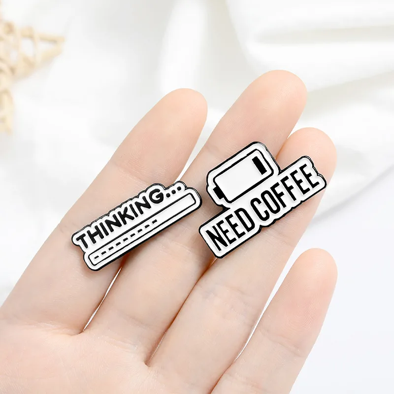 Science Buddies - Coffee Time Enamel Pin Science is