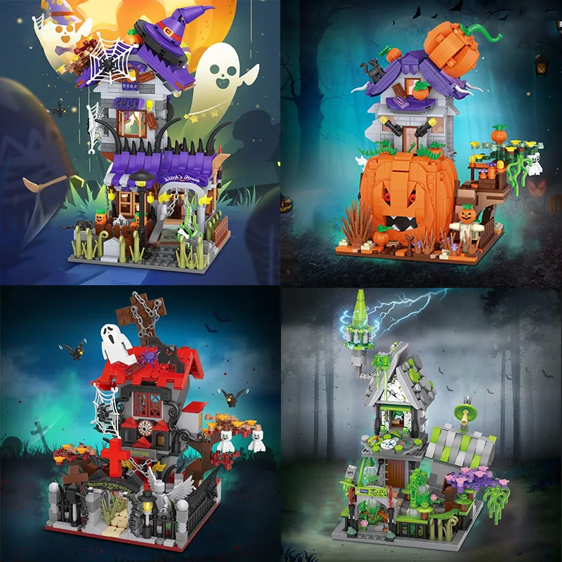 Science Buddies - LOZ Halloween Toys Building Blocks Assembly