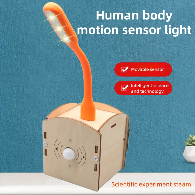 Science Nature - DIY Human-Sensing Night Light DIY Science