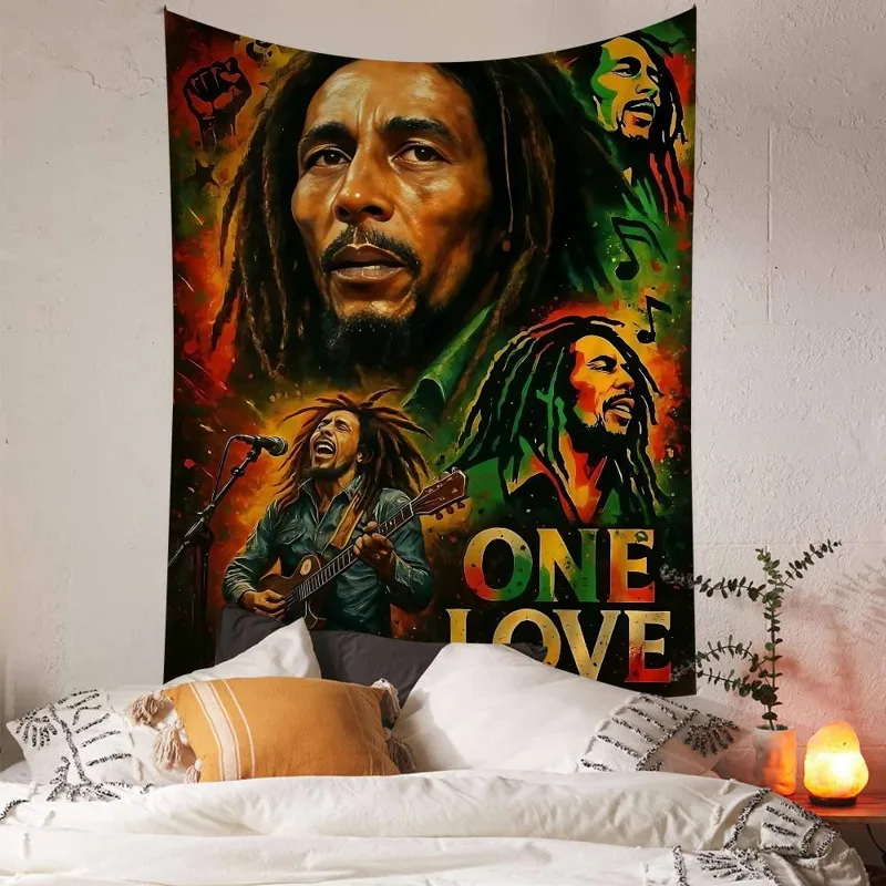 Science Bob - Jamaican Bob Reggae Marley Hippie Wall