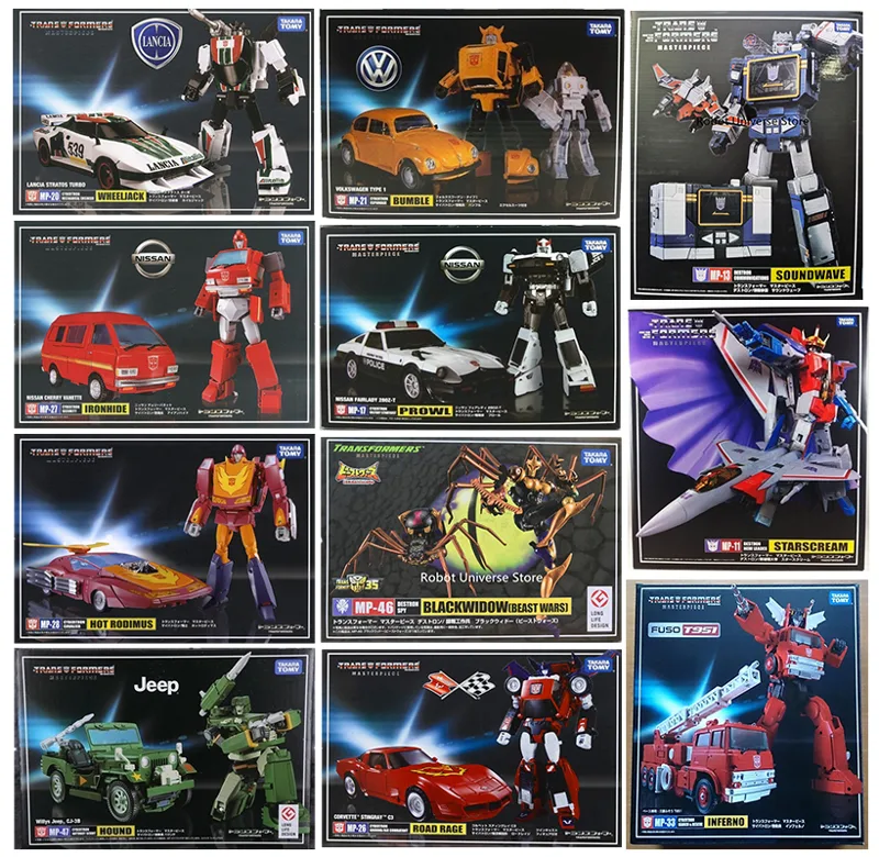 Science Robotics - TAKARA TOMY KO Transformers MasterPiece MP