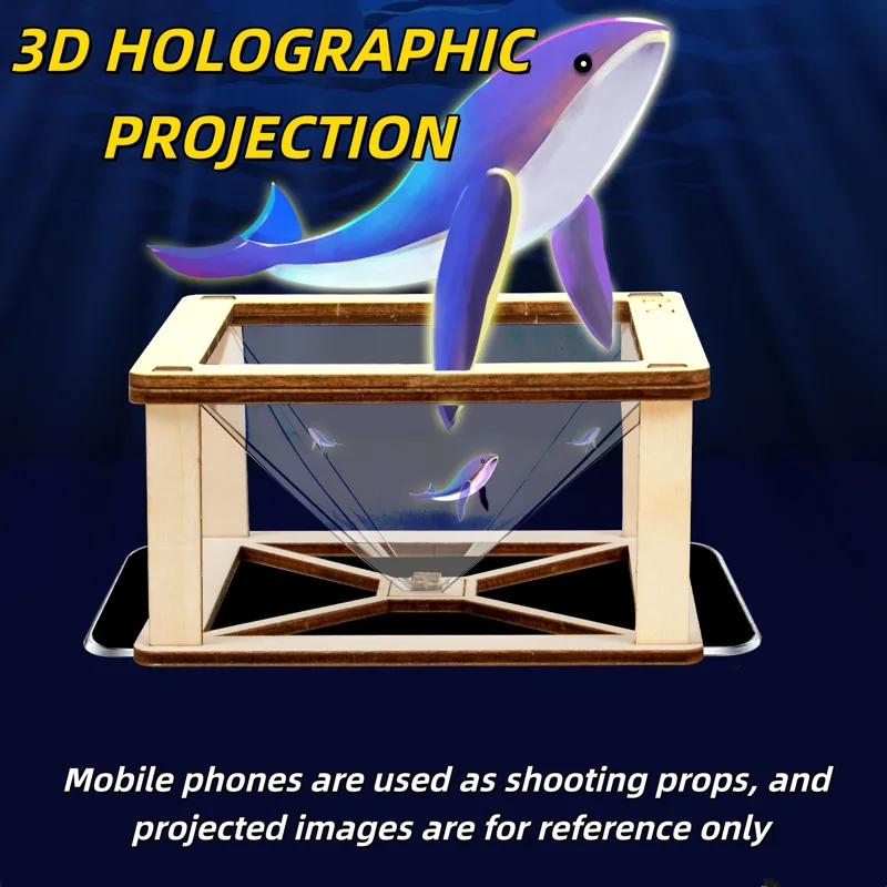 Science Hobby Kit - DIY 3D Holographic Projector Kit Physics