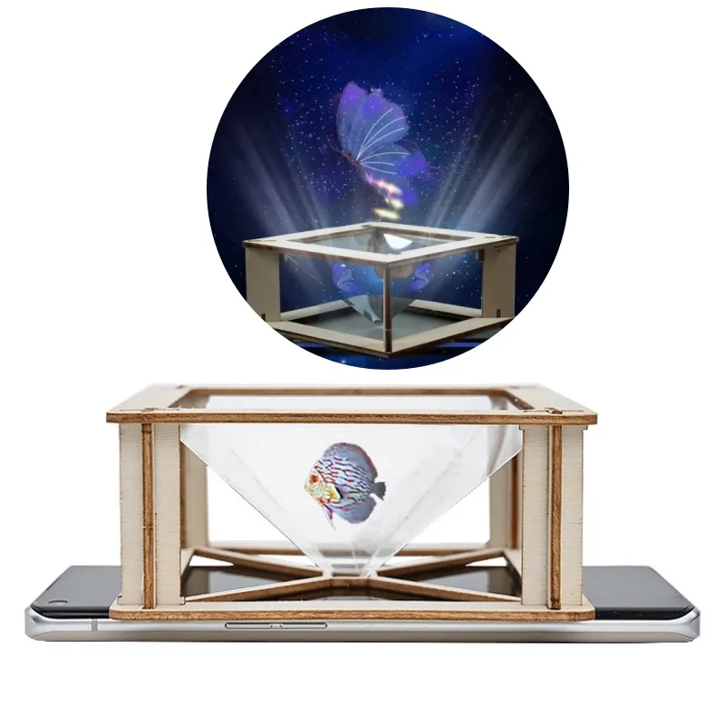 Science Project Diy - DIY 3D Holographic Projector Kit for