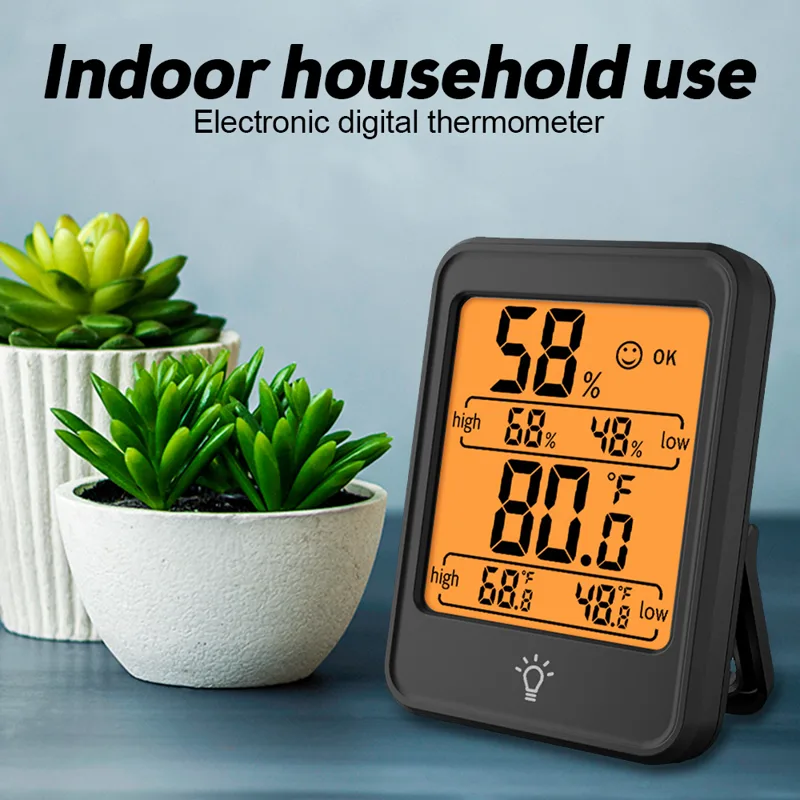 Weather Station Indoor - MC40 MC41 LCD Digital Thermo-Hygrometer Indoor