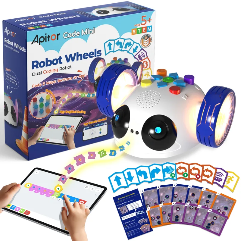 Science Robotics - Apitor Mini Robot Wheels Coding Robot