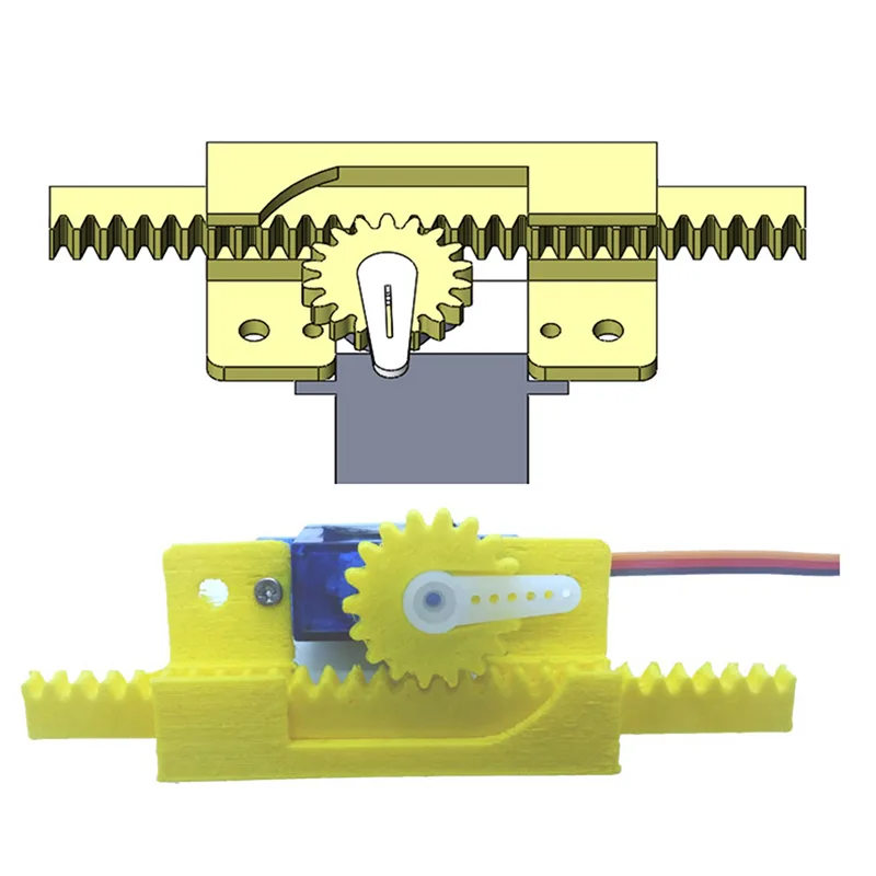 Science Project Robot - Linear Servo Robot Arm Robotics Education