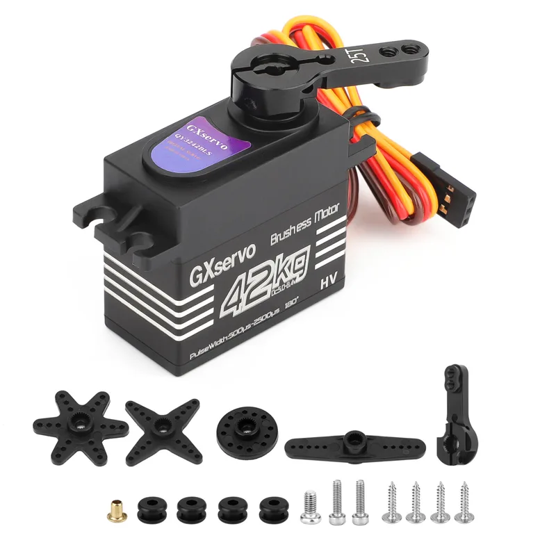 Robot Arm Motor - Brushless Motor 180° Metal Gear High