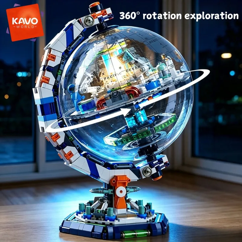 Science Hobby Kit - KAVOWORLD 1793pcs Space Station Building Blocks