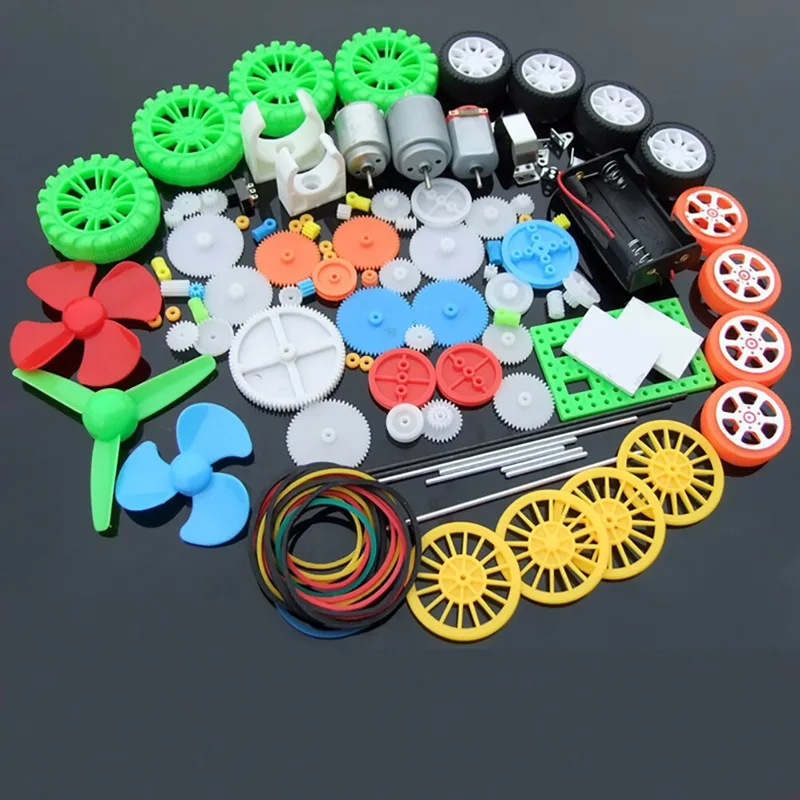 Science Project Diy - 112pcs DC Motor Kit Electric Mini
