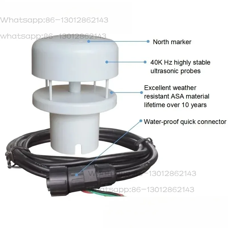 2025/HY-WDC2E Mini Low Price U - Anemometer Wind Speed recension och pris