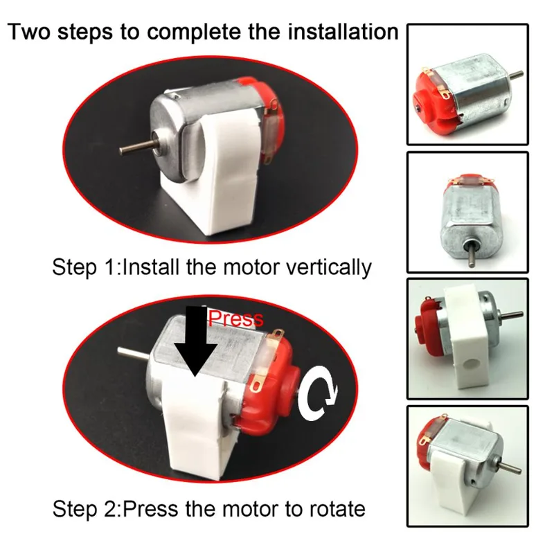 6 Set Motors Kit, Mini Electri - Science Hobby Kit recension och pris