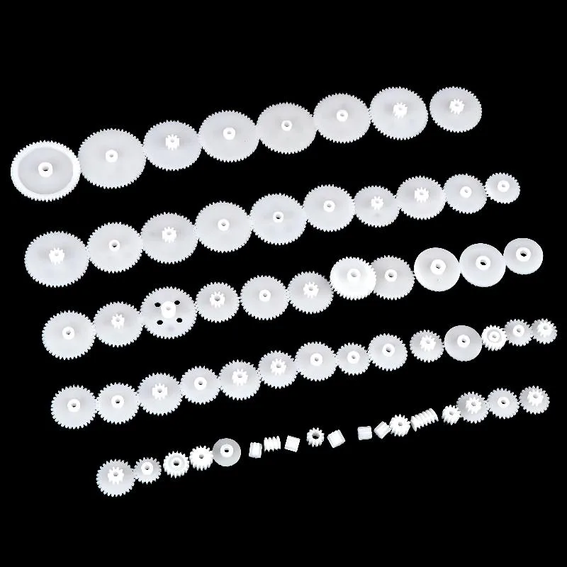 [BBA]58Pcs/set Plastic Gear Ki - Science Project Robot recension och pris