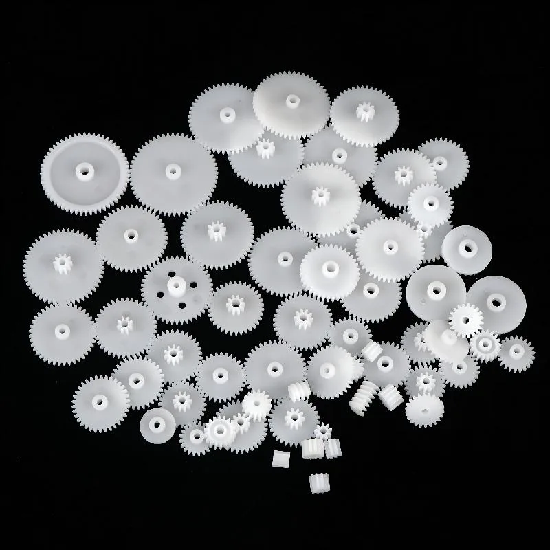 [BBA]58Pcs/set Plastic Gear Ki - Science Project Robot recension och pris
