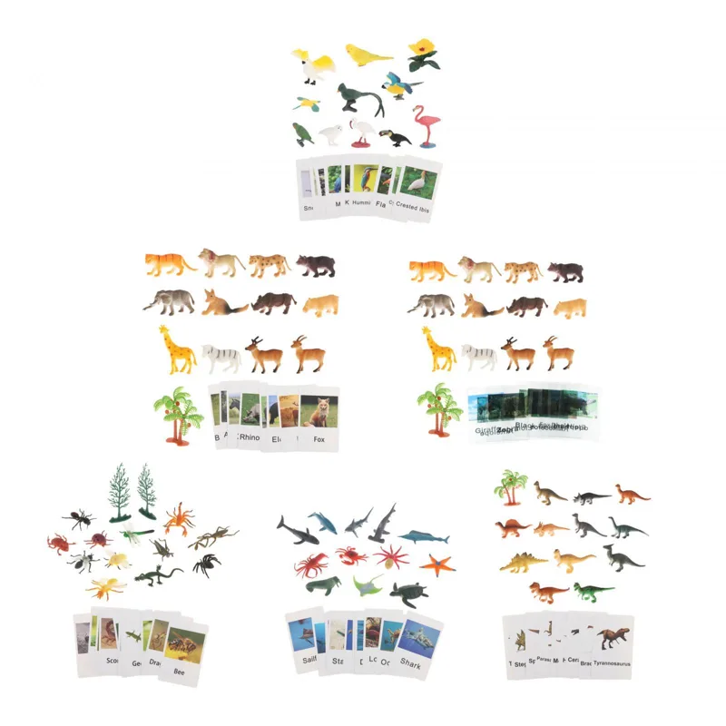 Montessori Animal Figures with - Science Nature recension och pris