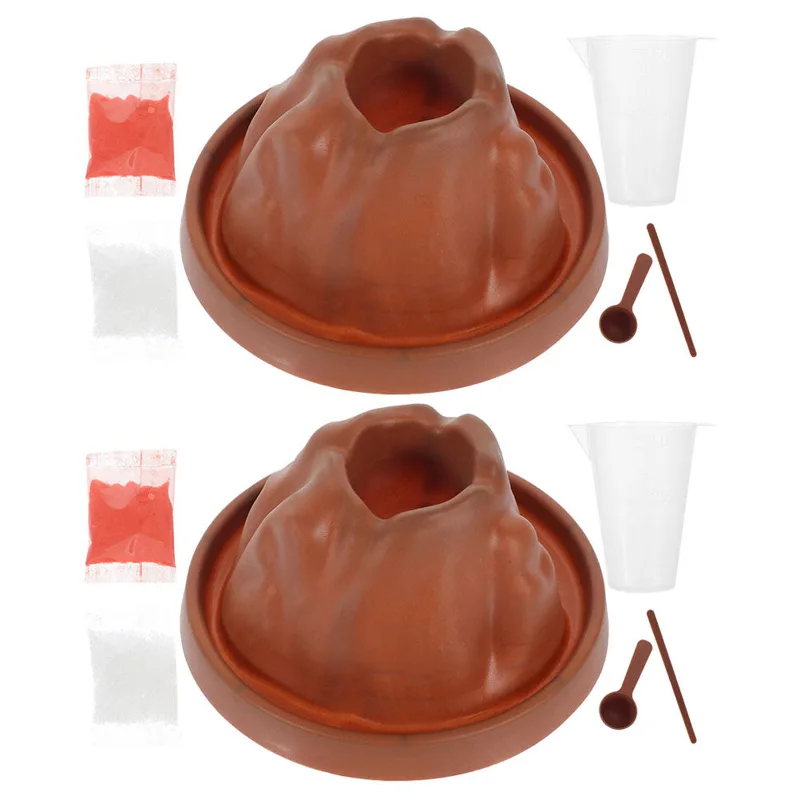 2Sets DIY Volcano Eruption Exp - Volcano Kit Eruption recension och pris