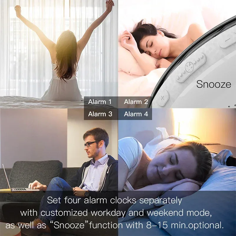 WiFi Tuya Smart Life Wake Up L - Weather Station Indoor recension och pris