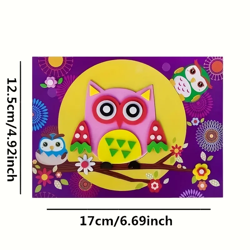 Children's 3D Stickers, 10 Ran - Science Project Diy recension och pris