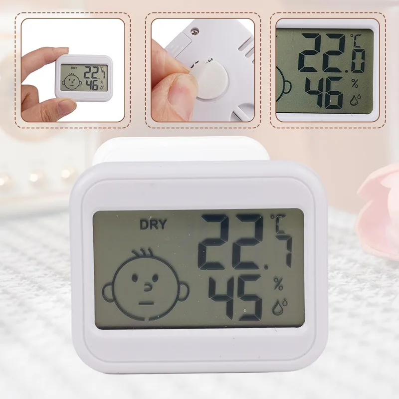 LCD Digital Thermometer Hygrom - Weather Station Indoor recension och pris