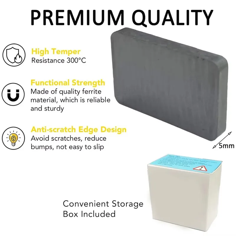 8/12pcs Ferrite Ceramic Blocks - Science And Hobby recension och pris