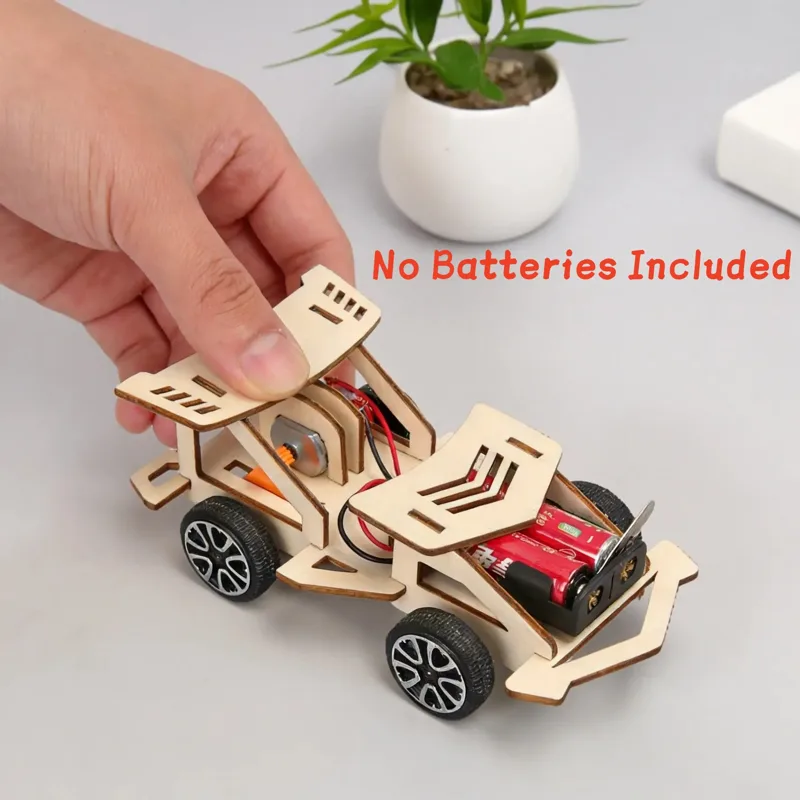 STEAM DIY Assembly Racing Car  - Science Hobby Kit recension och pris