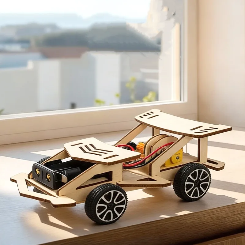 STEAM DIY Assembly Racing Car  - Science Hobby Kit recension och pris