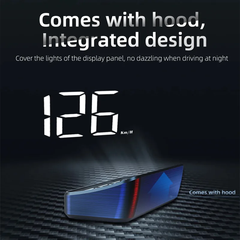 Car Head Up HD Display M2 GPS  - Anemometer Wind Speed recension och pris