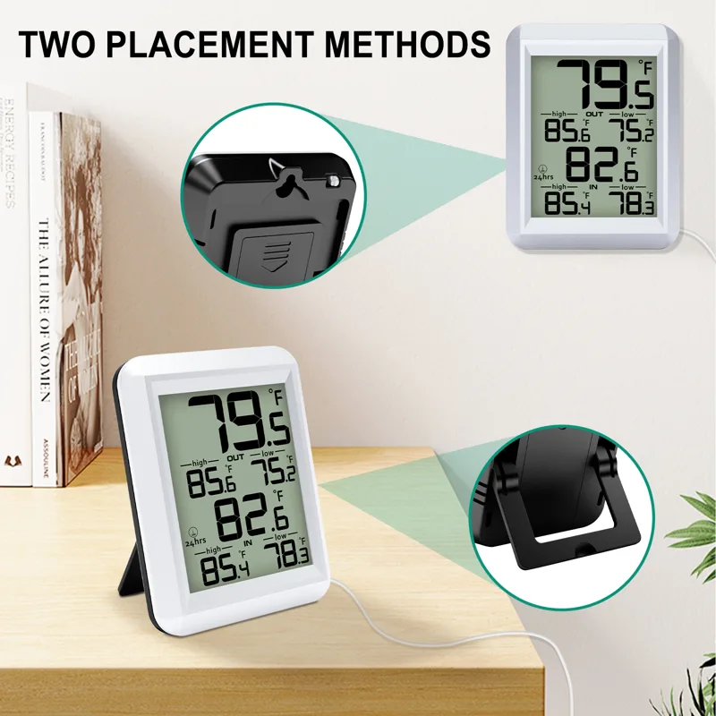 MASTFUYI Digital Thermometer I - Weather Station Indoor recension och pris