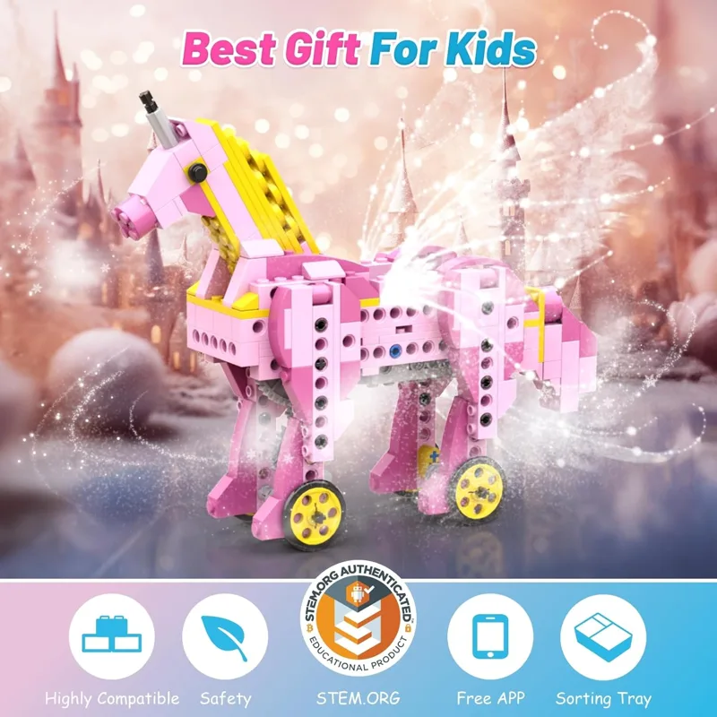 Apitor STEM Toys for Girls Gif - Science Robotics recension och pris