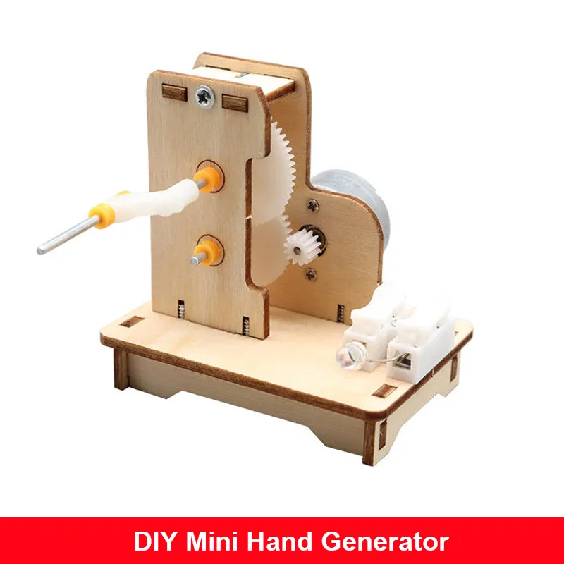 DIY Mini Hand Generator DIY Sc - Science Project Diy recension och pris