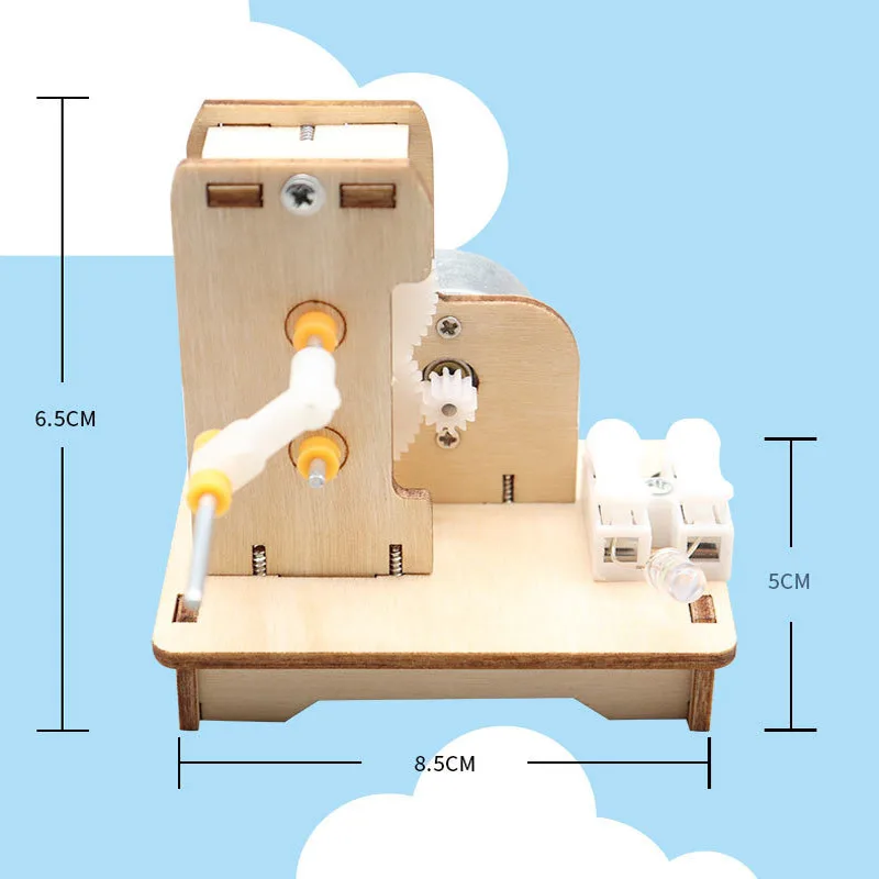 DIY Mini Hand Generator DIY Sc - Science Project Diy recension och pris