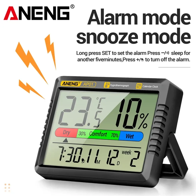 ANENG AP01 LCD Digital Thermom - Weather Station Indoor recension och pris