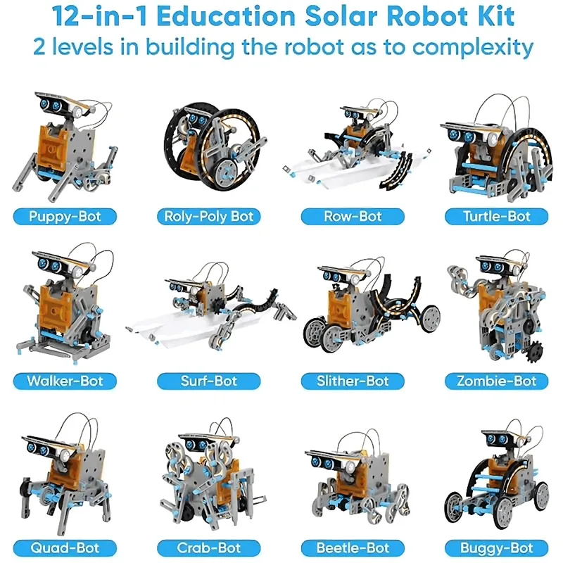 Solar Robot Building Blocks 12 - Science Robotics recension och pris