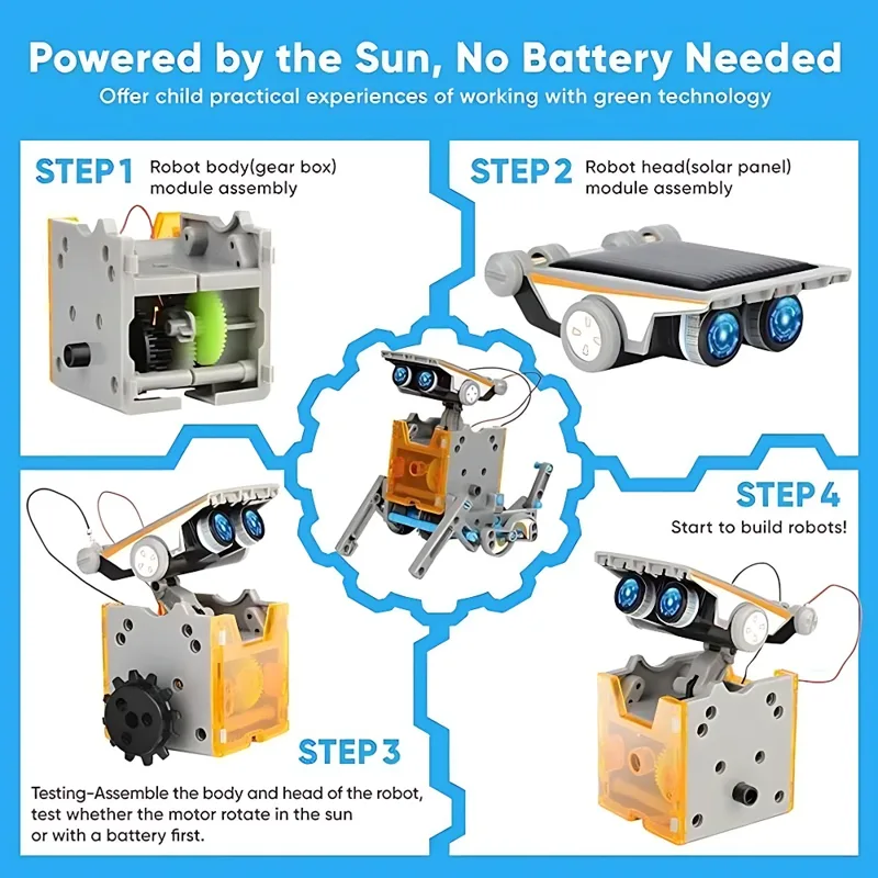 Solar Robot Building Blocks 12 - Science Robotics recension och pris