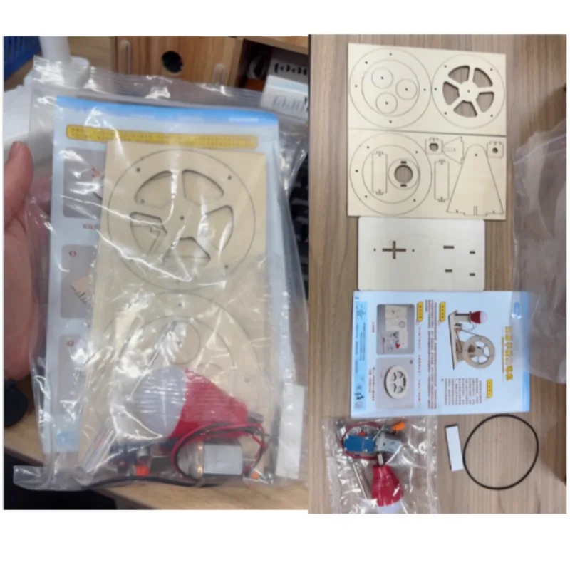 Mini DIY Hand Crank Generator  - Science Project Diy recension och pris