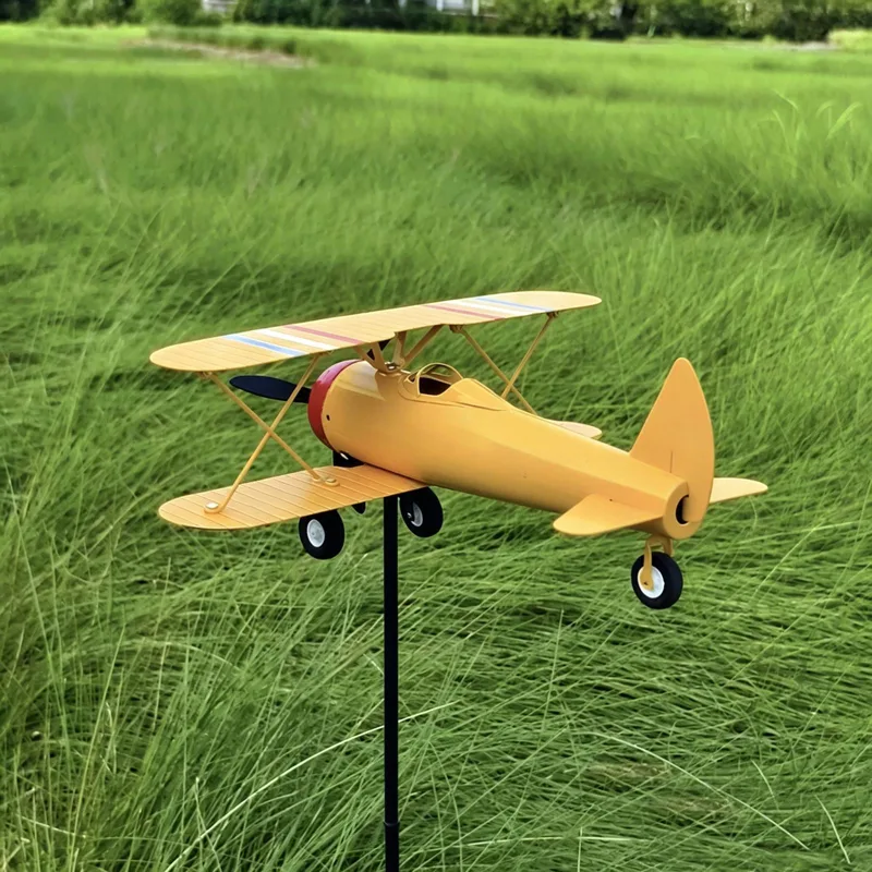 Airplane Weathervane Metal Win - Anemometer Wind Speed recension och pris