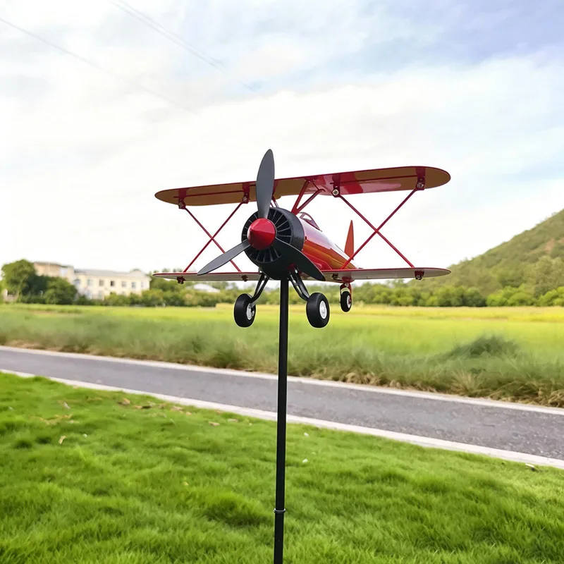 Airplane Weathervane Metal Win - Anemometer Wind Speed recension och pris